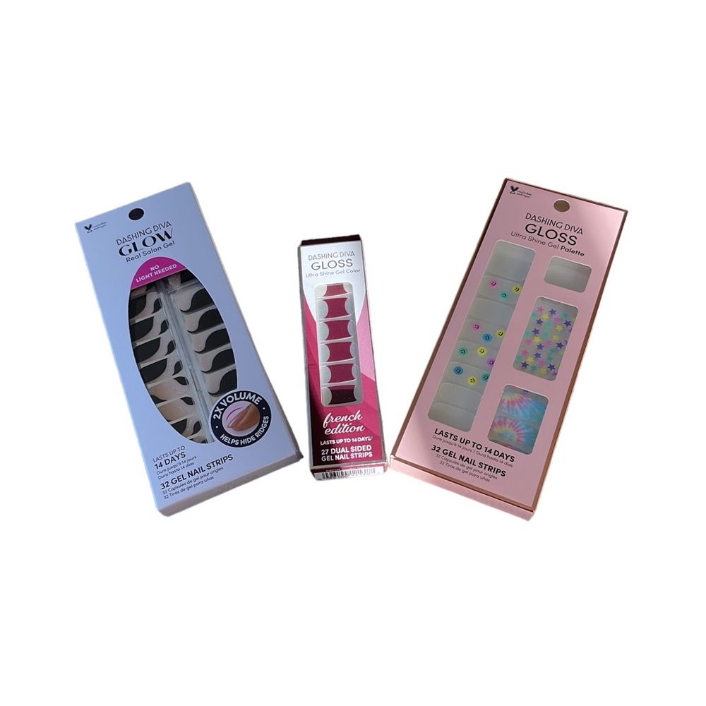 🛍️HOST PICK 8/31/24🛍️Dashing Diva Bundle of 3 Gel Nail Strips